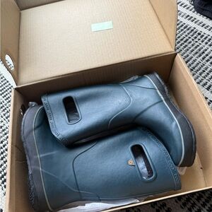 Bogs Kids' Black Waterproof Boots